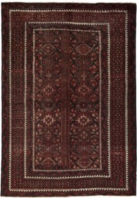 Tappeto persiano 130 x 190 Rosso (Iran) Annodato A Mano
