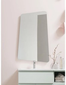 Specchio sghemba rettangolare 70 x 112.5 cm