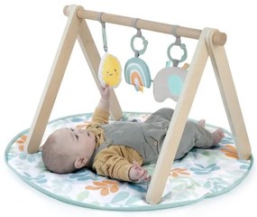 Ingenuity - Coperta per bambini per giocare con trapezio di legno SOLE VALLEY