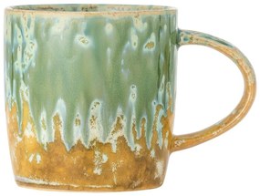 Tazzina gialla e verde chiaro in gres 400 ml Milani – Bloomingville