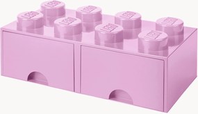 Cassettiera per bambini LEGO con 8 manopole Brick