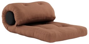 Materasso futon color rosso mattone 70x200 cm Wrap - Karup Design