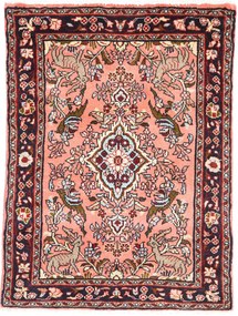 Hamedan Tappeto persiano 100x80 Rosso (Iran) Annodato A Mano