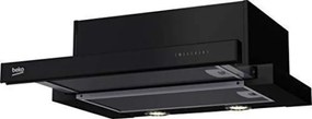 Cappa cucina beko potenza 366 m3h colore nero 60 cm