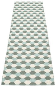 Passatoia da interno/esterno verde/turchese 70x250 cm Dana Army – Pappelina