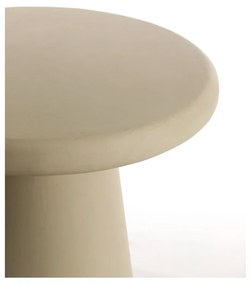 Tavolino rotondo beige ø 60 cm Kulona - Light &amp; Living