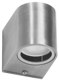 Applique da Esterno Monodirezione IP65 GU10 Stondata - Inox