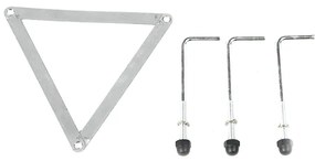 Lampada da esterno rustica nera 3 luci IP44 - Guardado