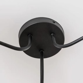 Plafoniera ALBA 3xE27/15W/230V grigio