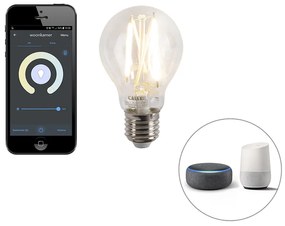 Lampada da parete per esterni moderna e intelligente antracite IP44 con Wifi P45 - Danimarca