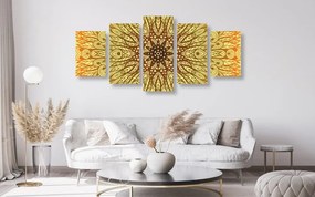Quadri 5 pezzi – Ornamento etnico unico
