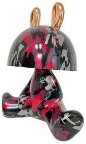 Lampada touch per bambini a LED dimmerabile FANCY LED/2,5W/3,7V nero/rosso