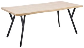 Tavolo da pranzo legno chiaro 180 x 90 cm ALTON Beliani