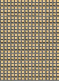 Art Deco Tapete Mosaic von Cole & Son - Black & Gold