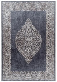 Tappeto lavabile antracite 80x150 cm Fiesta - Ayyildiz Carpets