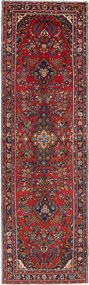 Hamedan Tappeto persiano 380x110 Rosso (Iran) Annodato A Mano