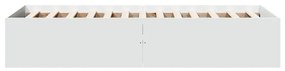 Giroletto bianco 100x200 cm in legno massello