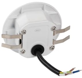 Kanlux 39123 - Lampada LED per gradini con sensore EXIN 2,5W/230V 3000K IP65, bianca, rotonda