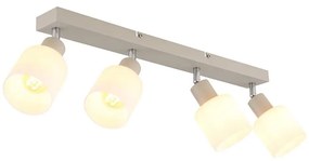 Globo 54114-4 - Faretto orientabile TRENT 4xE14/25W/230V