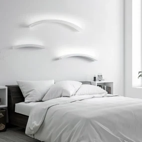 Applique LED moderno Melossia bianco IP20, luce bianco caldo 1350 lumen, TECNICO