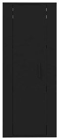 Mobile porta tv a parete nero 40x34,5x100 cm