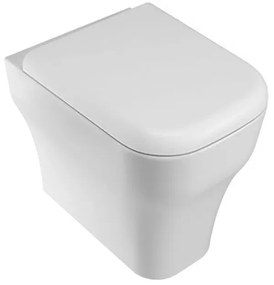 Sanitari filo parete traslati Olympia serie Synthesis con copri wc avvolgente