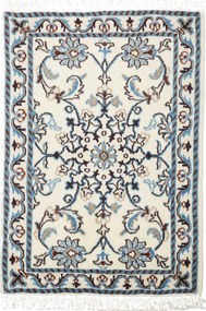 Nain Tappeto persiano 90 x 60 Beige (Iran) Annodato A Mano