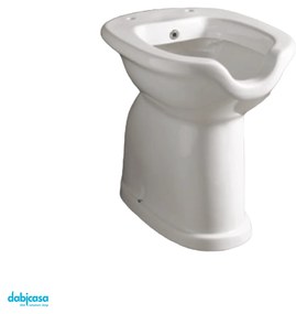 Alice Ceramica "Bagno Accessibile" Vaso/Bidet Tradizionale Con Erogatore Bianco Lucido Scarico a Parete