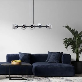 Lampadario a sospensione con filo LATIL 6xE27/60W/230V