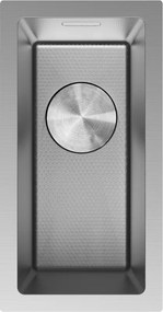 Mexen Trixo lavello in acciaio inox 1 vasca 230 x 440 mm, inox HC - 6411221000-01HC