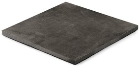 Lastra di cemento Cemento Black Rectif in gres naturale nero L 60 x L 60 cm, spessore 30 mm