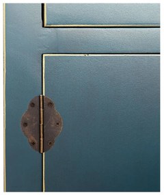 Mobiletto blu 63x131 cm Oriente - Ixia