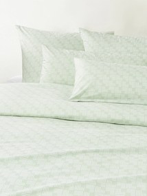 Copripiumino in cotone percalle con stampa geometrica Inki