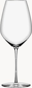 Set di 6 bicchieri da vino rosso in cristallo 9. Fino