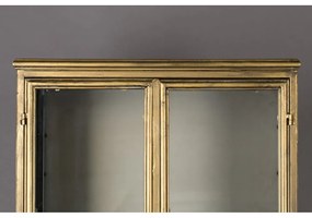 Vetrina in metallo color oro 64x184 cm Gertlush - Dutchbone