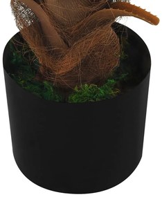 Palma Cycas Artificiale con Vaso 140 cm Verde