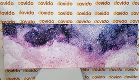 Stampa su tela – Astrazione del cielo notturno