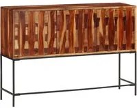 Credenza 110x28x76 cm in Legno Massello di Acacia 351787