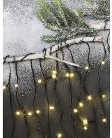 Catena LED natalizia da esterno 600xLED/8 modalità 15m IP44 bianco caldo