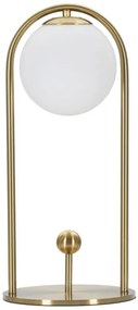 Lampada da Tavolo Elegante Glamy Arc - cm ø 21x47