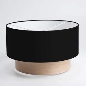 Brilagi - Lampadario a plafone LED CERIA 1xE27/40W/230V Ø 50 cm nero/beige