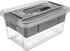 Scatola di plastica con coperchio 35x23x17 cm Multi Stormax - Orion