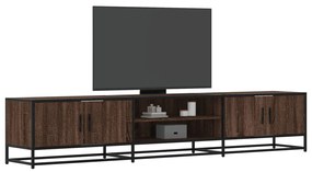 Mobile Tv Rovere Marrone 210x35x41 Cm İn Truciolato /