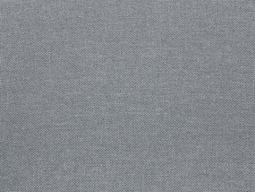 Pouf in tessuto grigio chiaro PIGGY Beliani