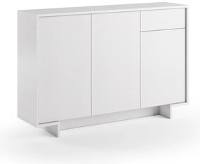 Mobile Madia Slim L 134 x H 87 x P 35 cm bianco