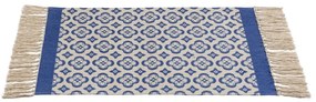 Tappetino da bagno blu-beige 50x80 cm Presa - Wenko