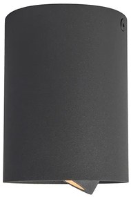 Set di 6 faretti intelligenti grigio scuro incl. Wifi GU10 - Rondoo up