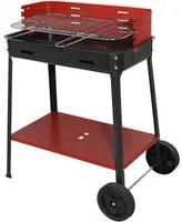 barbecue a carbone 'flavia' cm 35 x 50 x h 85 8037080nlm