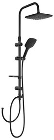 Aqualine - Set da doccia KERA opaco nero