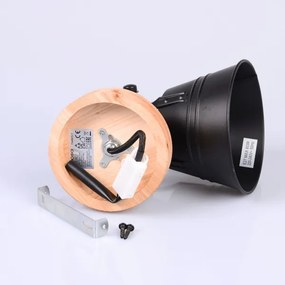 Globo 15466S-1 - Faretto da parete GÜNTHER 1xE27/60W/230V